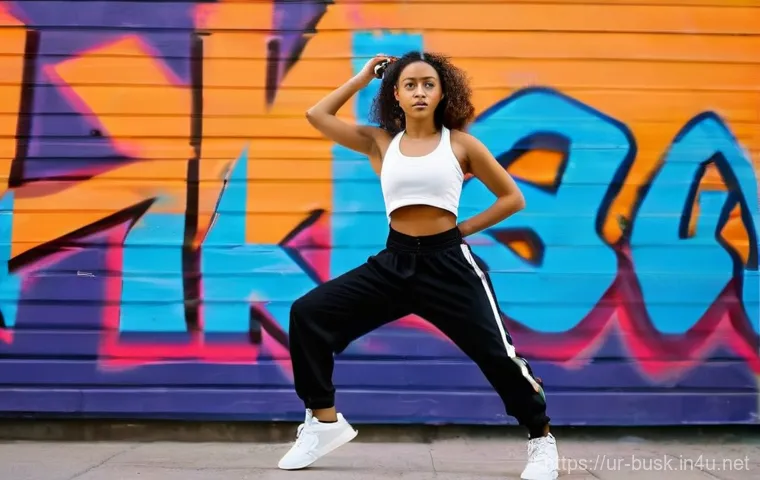 거리공연에서의 길거리 춤 - **Prompt 1: "Street Rhythm and Soulful Expression in Lahore"**
    "An authentic and dynamic image o...