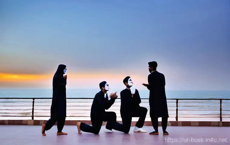 거리공연의 협업과 팀워크 - **Prompt:** A vibrant, bustling evening scene on Lahore's Food Street, capturing the magical synergy... 거리공연의 협업과 팀워크 - **Prompt:** A vibrant, bustling evening scene on Lahore's Food Street, capturing the magical synergy...